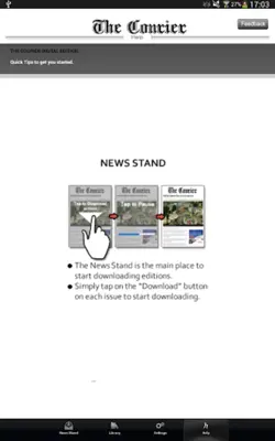 The Courier eEdition android App screenshot 3